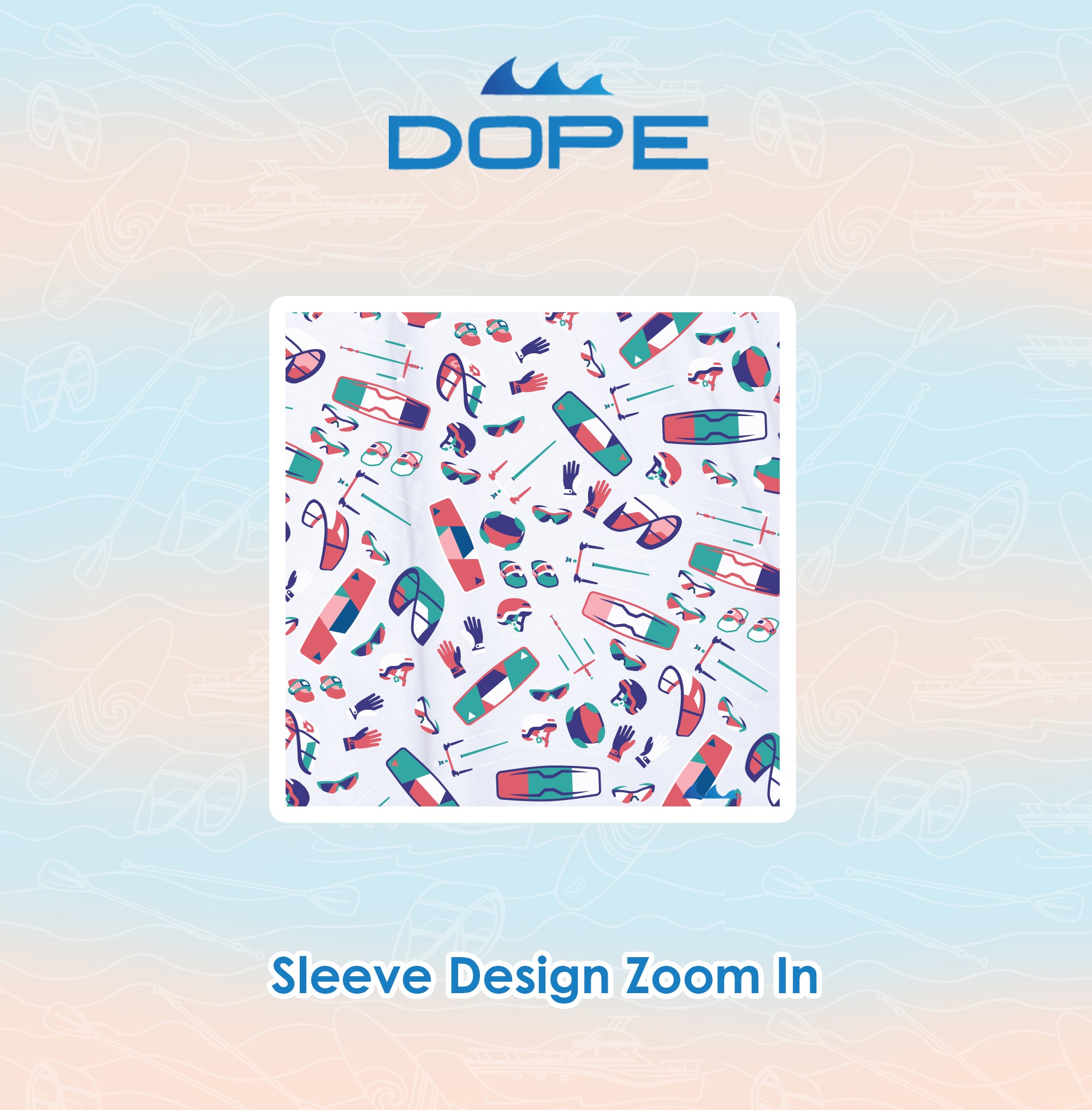 Kitesurfing - Long Sleeve Performance Female T-shirt